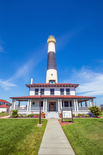 Absecon Lighthouse in Atlantic City New Jersey