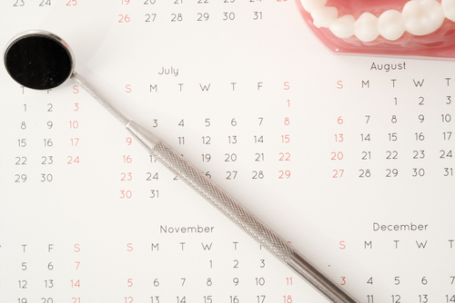 dentist calendar