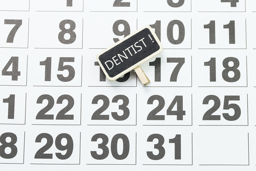 dentist reminder calendar
